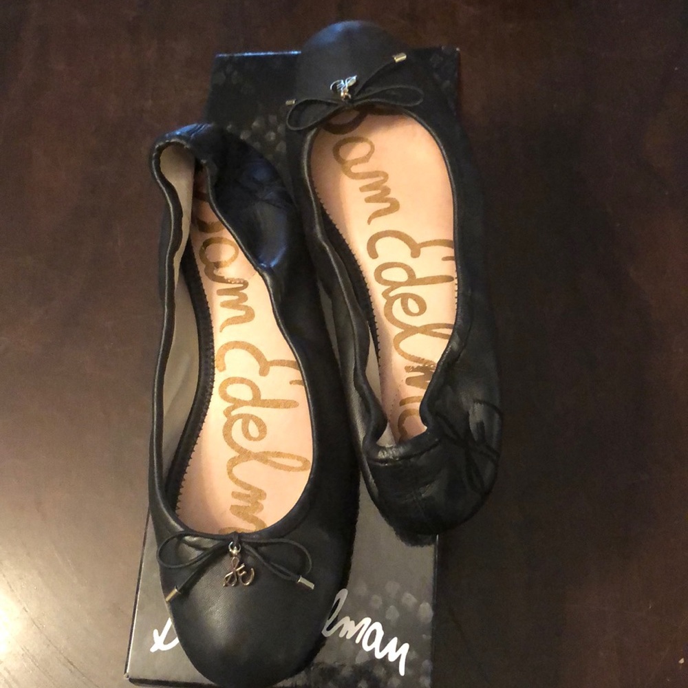Sam Edelman black ballet flats